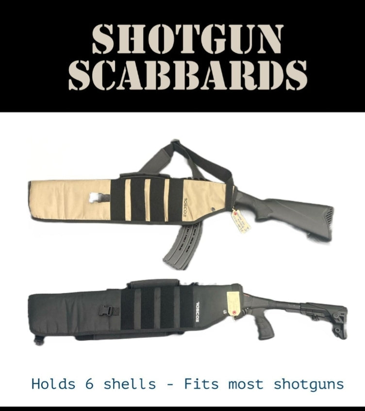 Shotgun scabbards